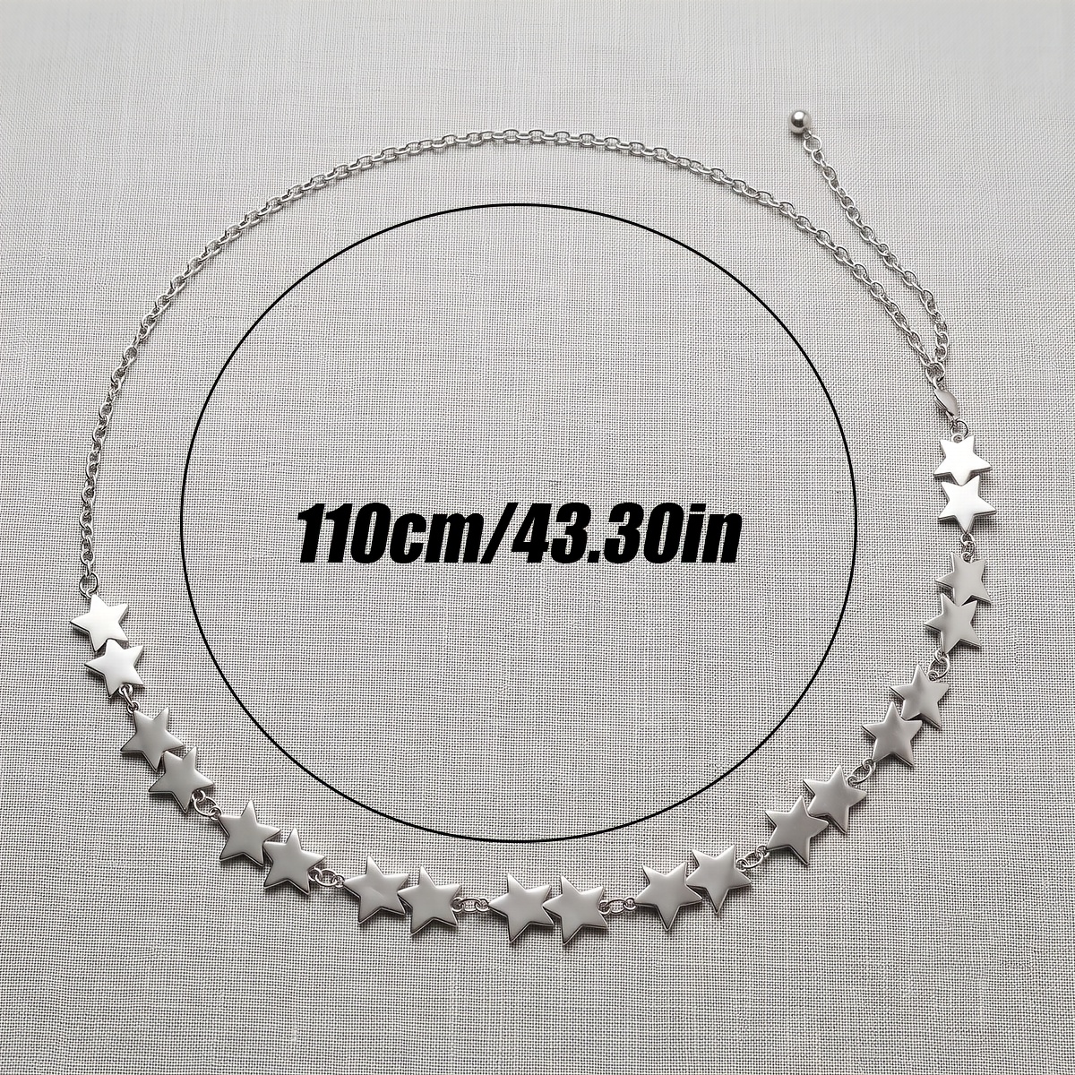 Star-Shaped Belt Chain for Women, Y2K Style